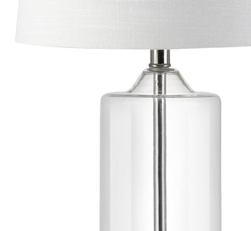 Walsh 25" Glass LED Table Lamp - JONATHAN Y